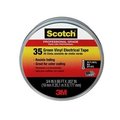 3M VINYL ELECTRICAL TAPE 3/4 X 66' GREEN 3M10851